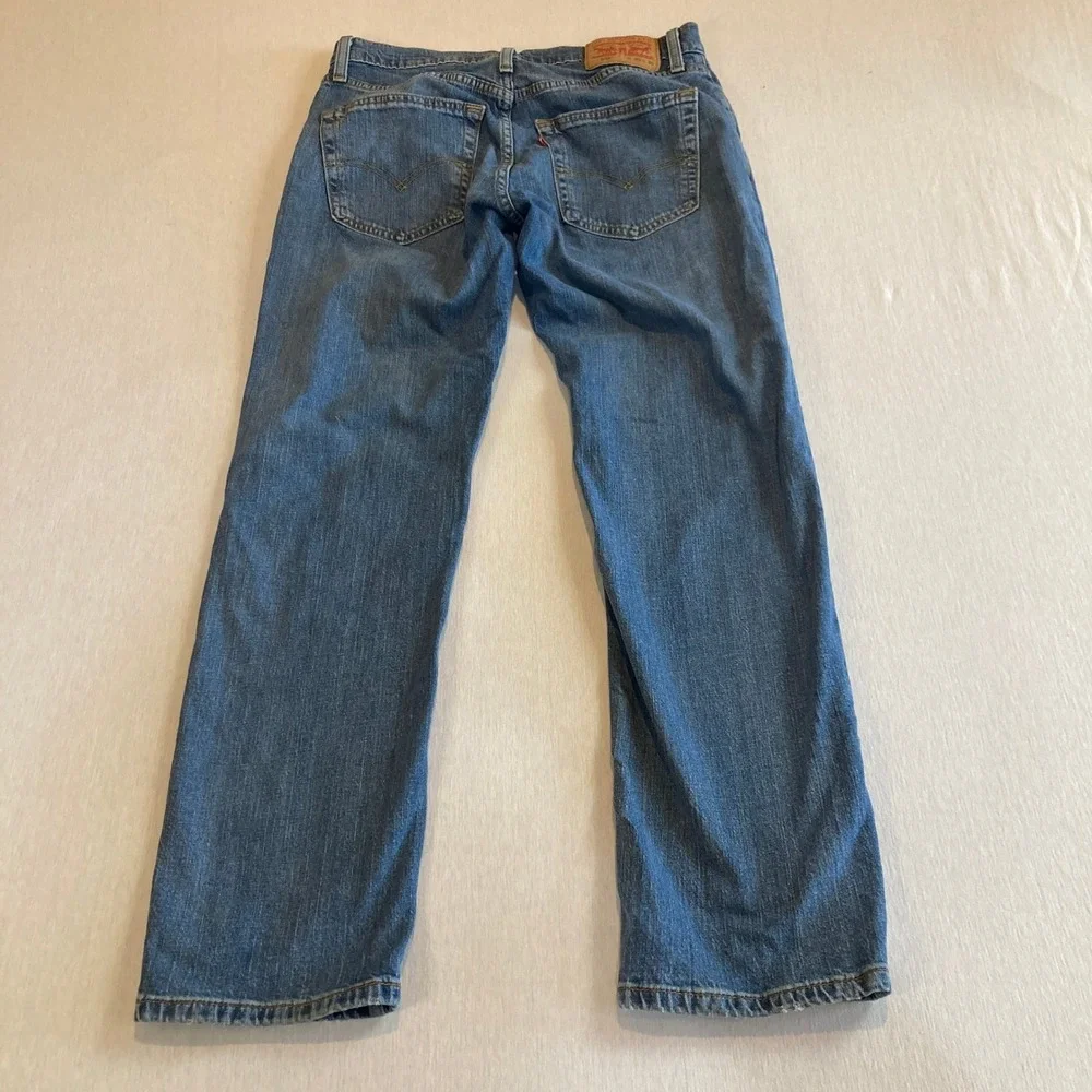 Levis 559 Relaxed Straight Jeans Mens‎ 30x30 (Fit 30x29) Blue Medium Wash Y2K